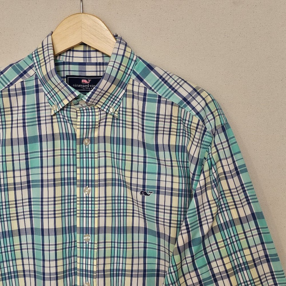 Vineyard Vines Whale Shirt L